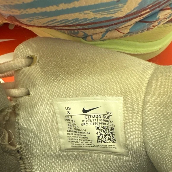 Nike Kyrie Infinity- Multicolor Athletic Sneakers - Pink, Yellow, Blue - Picture 7 of 10